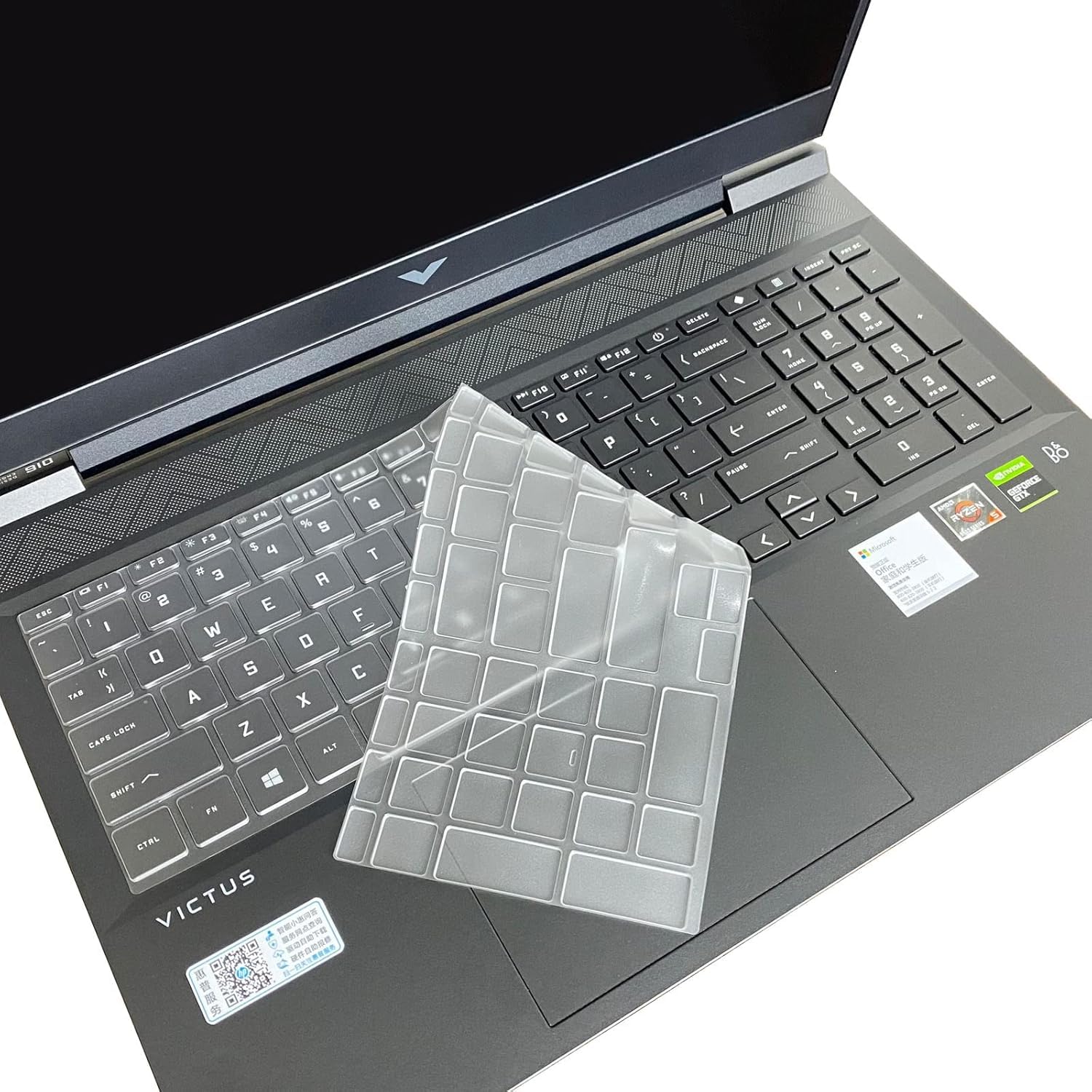 Linum Keyboard Cover for 2024 2023 HP Victus 16.1 inch & HP Victus 15.6 inch FHD Gaming Laptop 15-FA, 15-FB Series Waterproof Dust-Proof Ultra Thin Keyboard Skin Protector - TPU Clear (B0DH7R81RY) Amazon Price History, Amazon Price Tracker