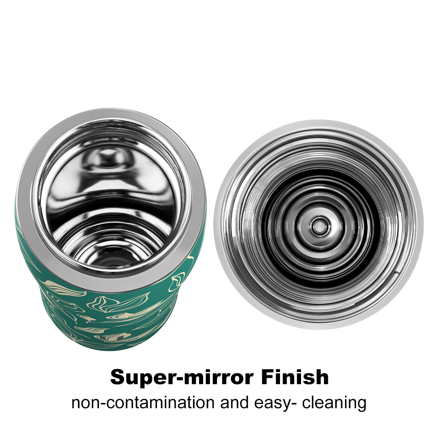 Super Sparrow Borraccia con Cannuccia, Acciaio Inox Bottiglia Termica - 350ml, 500ml, 750ml - Senza BPA Tazza Termica, Bottiglia Termica per Bambini, Scuola, Sportiva, Campeggio