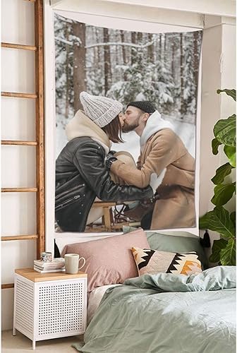 Miniatura 7 de Telón de fondo personalizado con imagen de carga, telón de fondo personalizado con nombre, foto personalizado, póster de pared, regalos para boda,