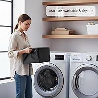 Vista 7 de Funda protectora resistente al agua compatible con HP Canon Epson (15Wx12Dx8H)