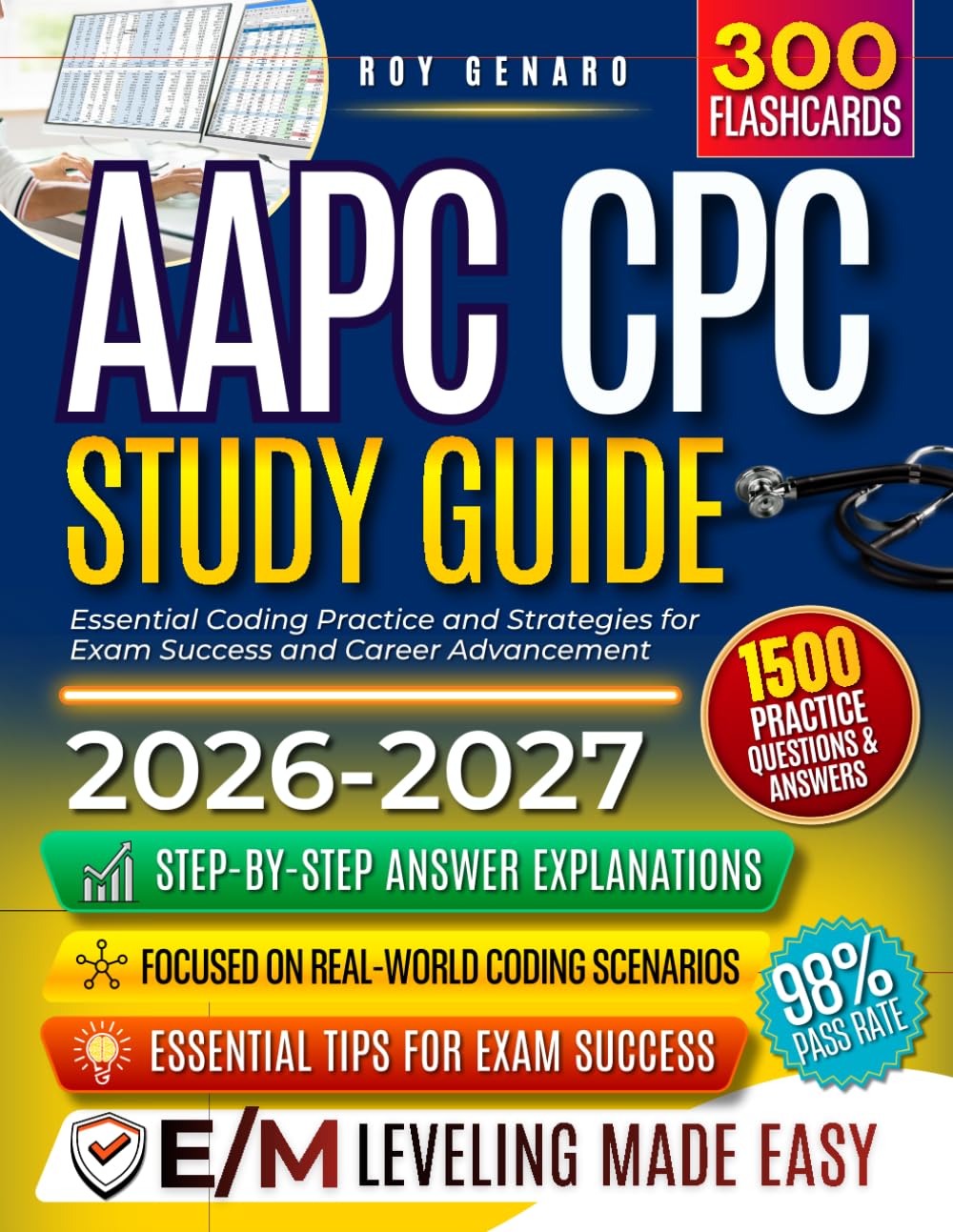 AAPC CPC Study Guide 2026-2027: Essential Coding Practice and Strategies for Exam Success and Career Advancement