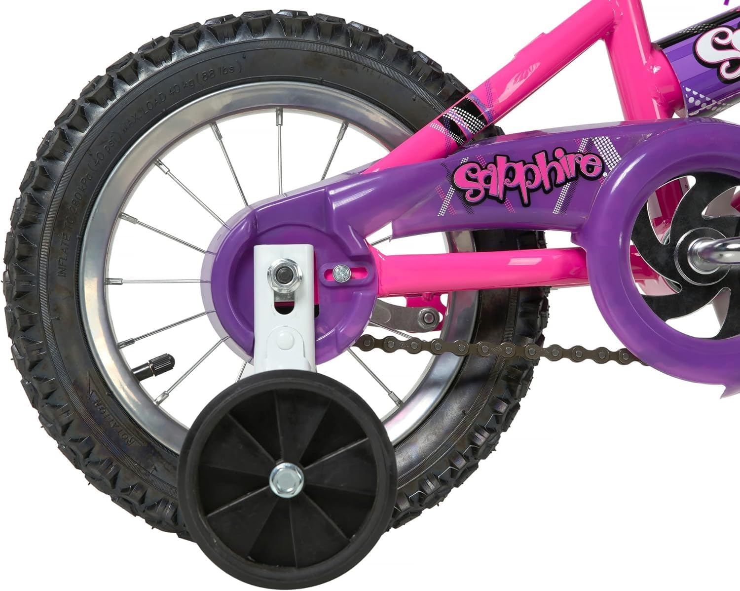 Dynacraft Magna Sapphire Bike - Sturdy Steel Frame, Front and Rear Hand Brakes, Adjustable Seat, Kickstand - Ideal for Ages 6-10, Perfect for Outdoor Riding