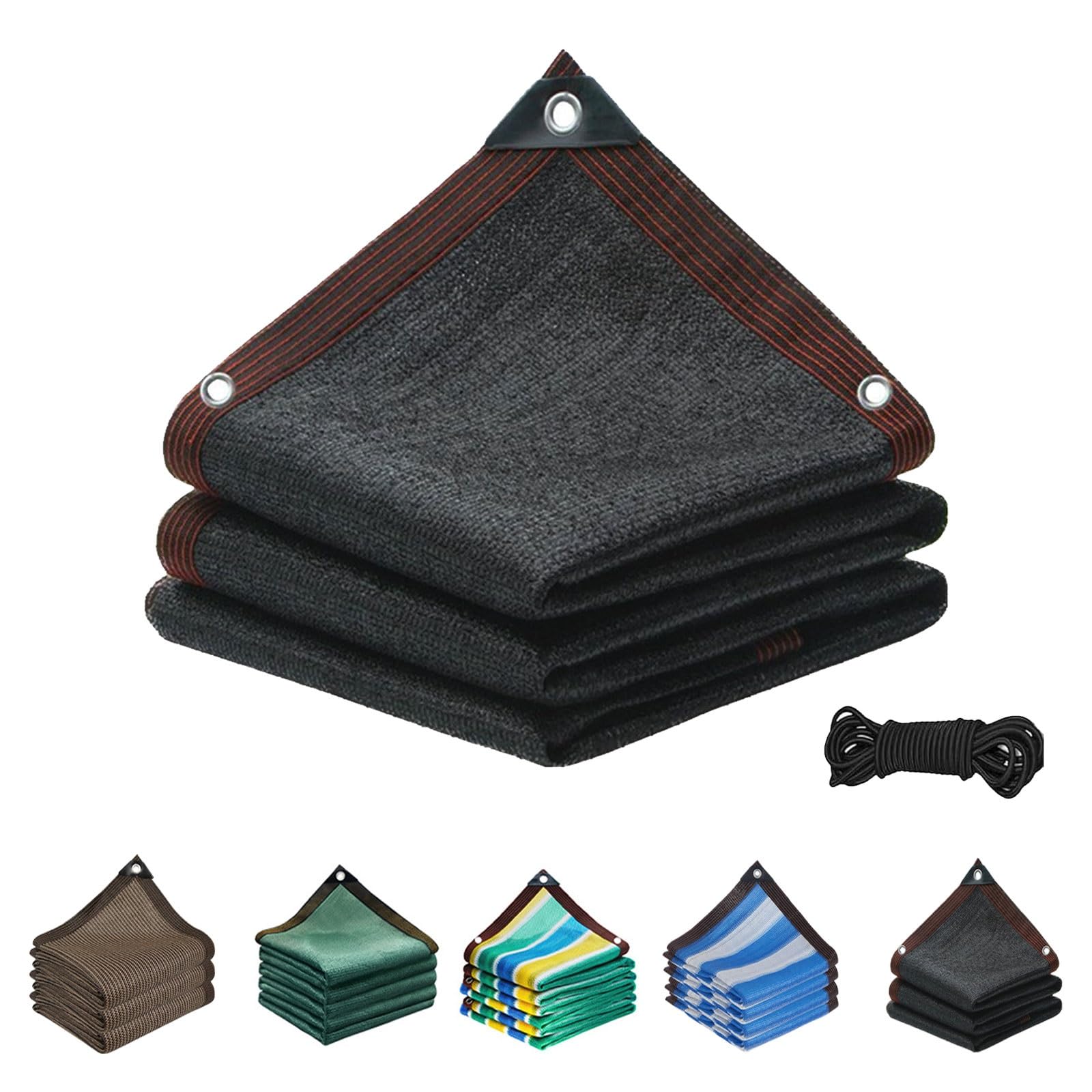 Toile de protection UV anti-déchirure à œillets pour ombrage de serre