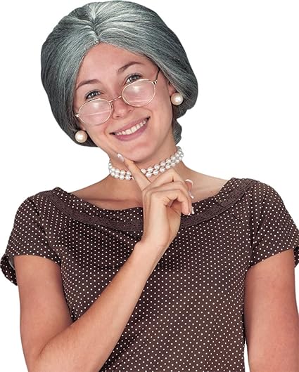 old woman fancy dress