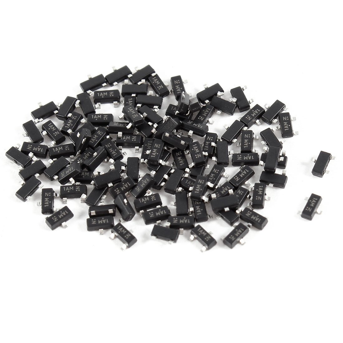 100 Pcs MMBT3904 SMD SMT NPN Transistor 40 ν 200mA (ab5e7e491a80e3d71d0edfff36727dd2)