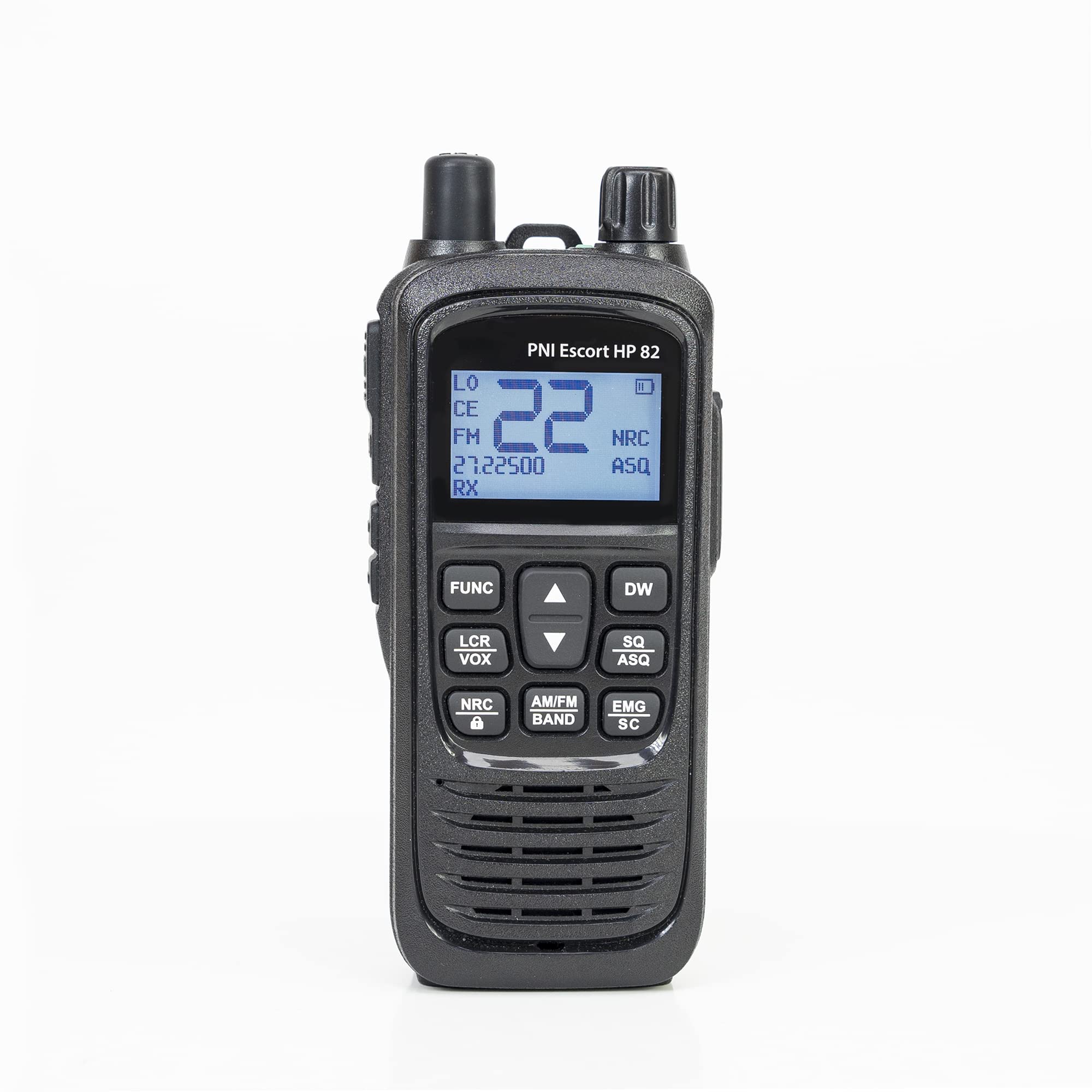 PNI Escort - Kit de estación de Radio CB portátil HP 82, multiestándar, 4 W, 12 V, Am-FM con Antena PNI ML100 CB con imán