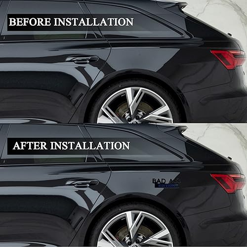 Miniatura 4 de Emblema Edición Bad Ass para Auto, Adhesivo 3D para Parachoques, Capó, Maletero, Puerta, Emblemas Exteriores para Auto, Accesorios de Reemplazo,