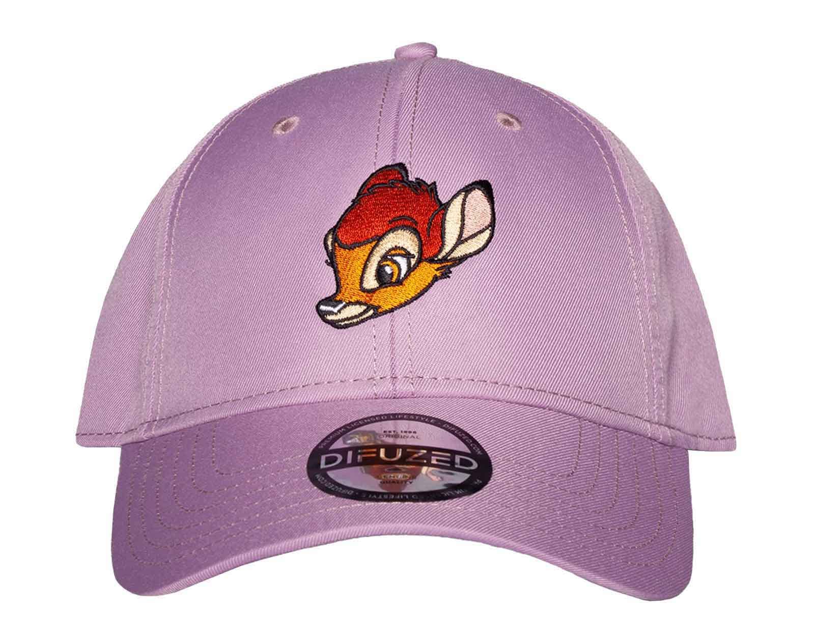 Disney Bambi Baseball Cap Embroidery Logo Nue Official Women's Pink Strapback, pink, One Size Fits All