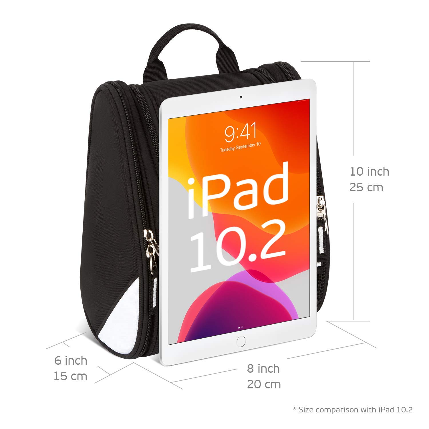 42 travel hanging toiletry bag Amazon.com: 42 Travel Hanging Toiletry Bag – Large Kit Organizer for Men &  Women – Spacious & Compact, 17 Compartments for all you need