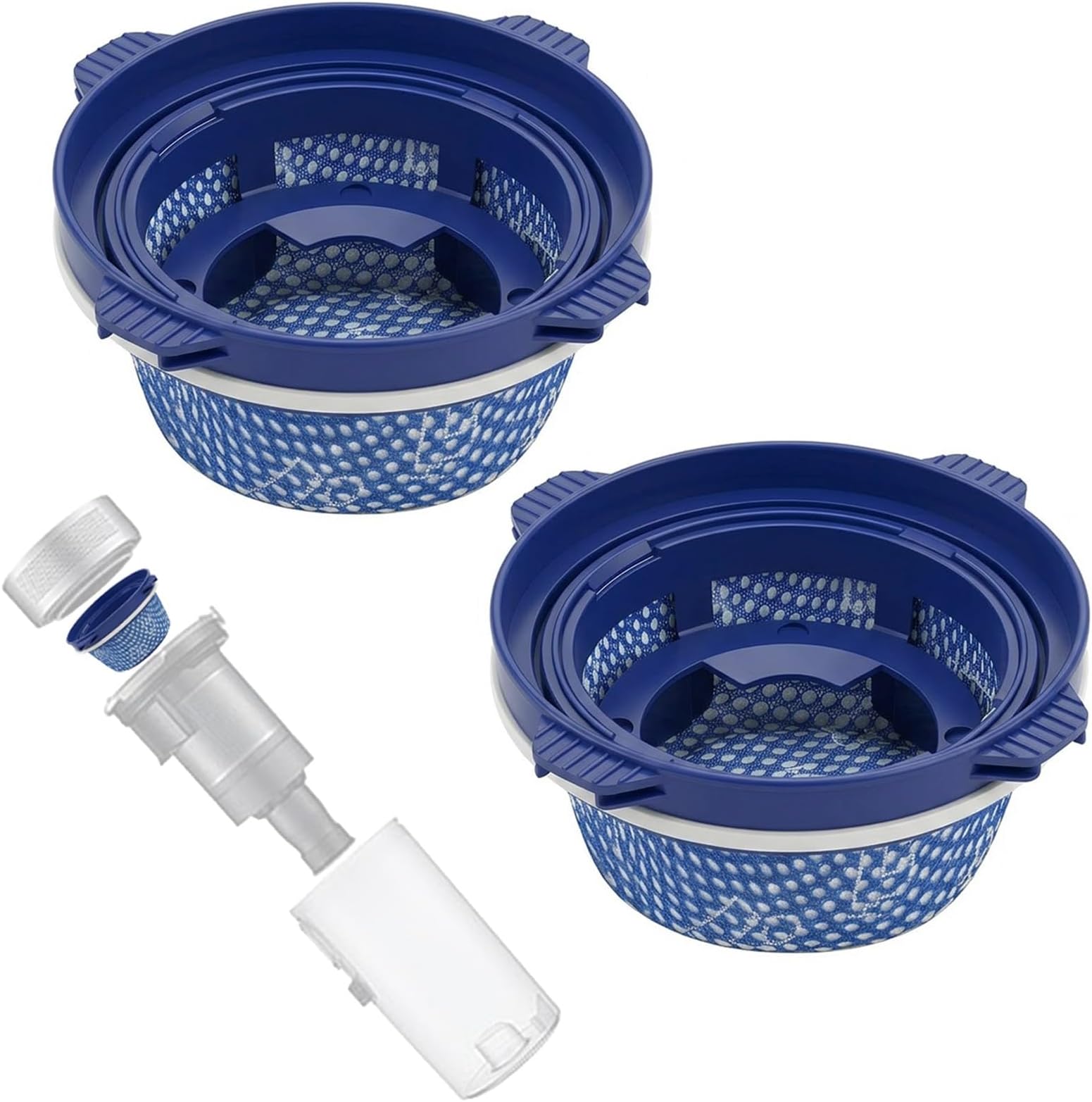 2 Filters HEPA for Samsung Jet 75 70 75+ 60 90 VS9000RL Replacement Filter Battery Vacuum Cleaner Filter Suitable Accessories Battery Vacuum Cleaner Replacement Filter Filters Sweeping Robot Spare