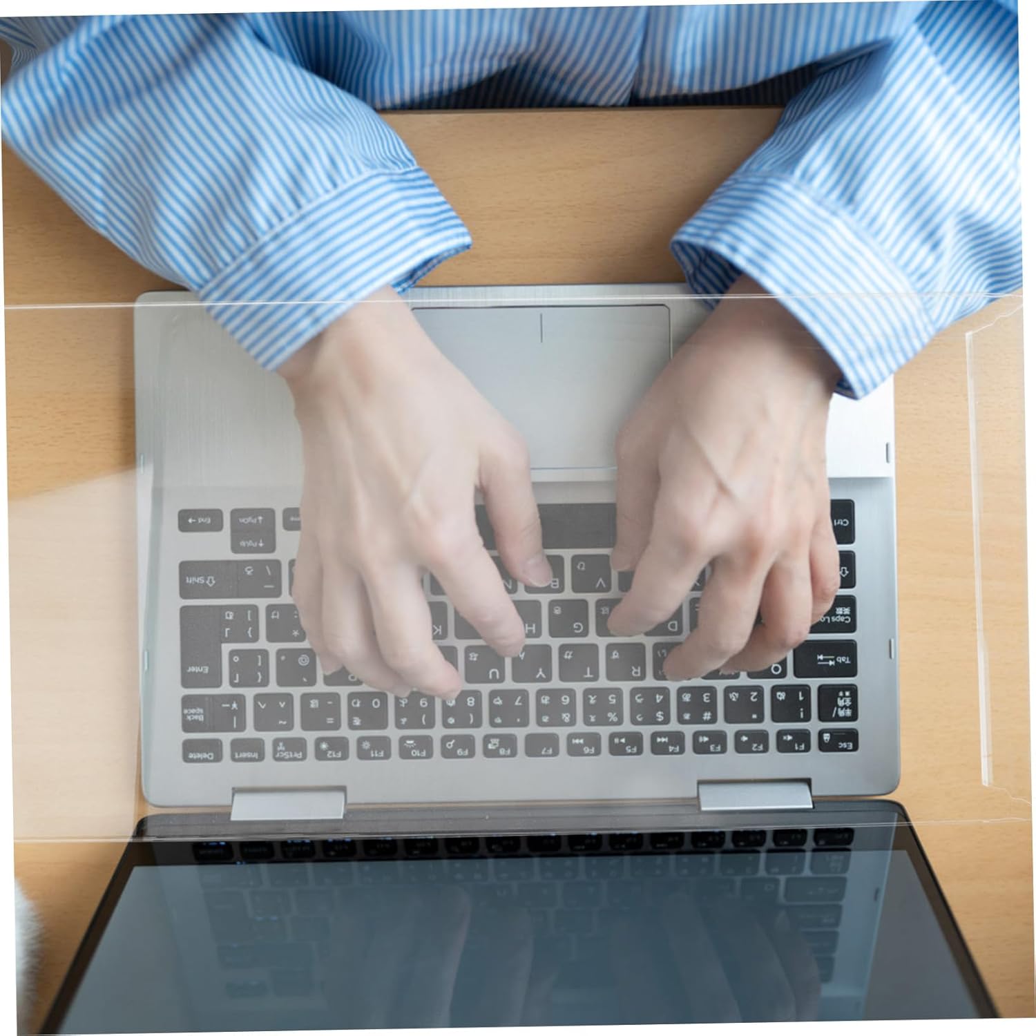 Mechanical Keyboard Case Protective Cover Keyboard Riser Monitor Stand for Print