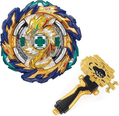 Miniatura 11 de Gyro Battling Tops Burst SuperKing, juego de batalla de lanzador de giroscopios y agarre de batalla, sistema de capas DB, juego de juguetes