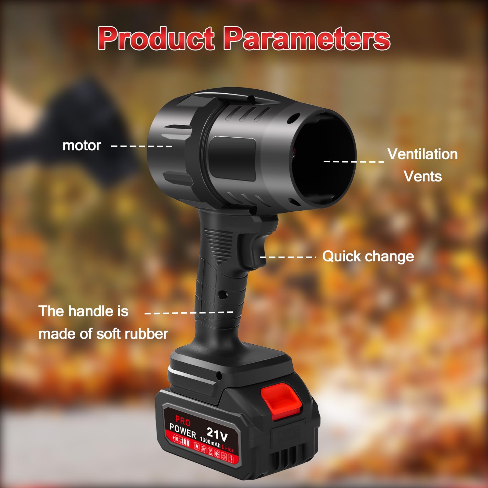 Kunden spezifische 13000 U/min mit Digital anzeige LED-Taschenlampe Handheld Min