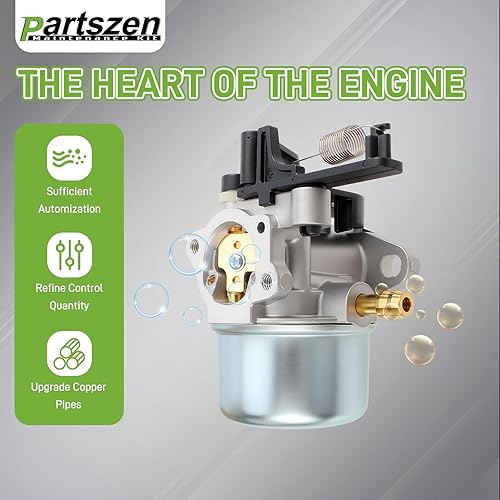Miniatura 3 de Carburador 595390 591597 799248 Hidrolavadora apta para 11P902 111P02 110P02 11P905 11P907 110P05 para Troy Bilt Tb360 con 2700psi 2800 psi 3000pp