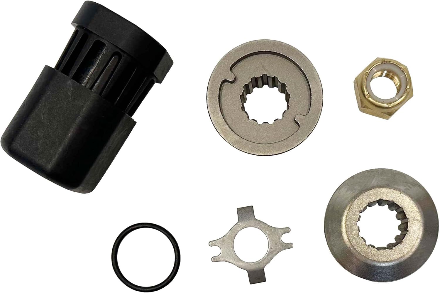 Propeller Hub Kit for Mariner Outboards 40-60HP, Complete Set Included, Protective Hub System, Enhanced Propeller Performance with Forward Thrust 835257K12