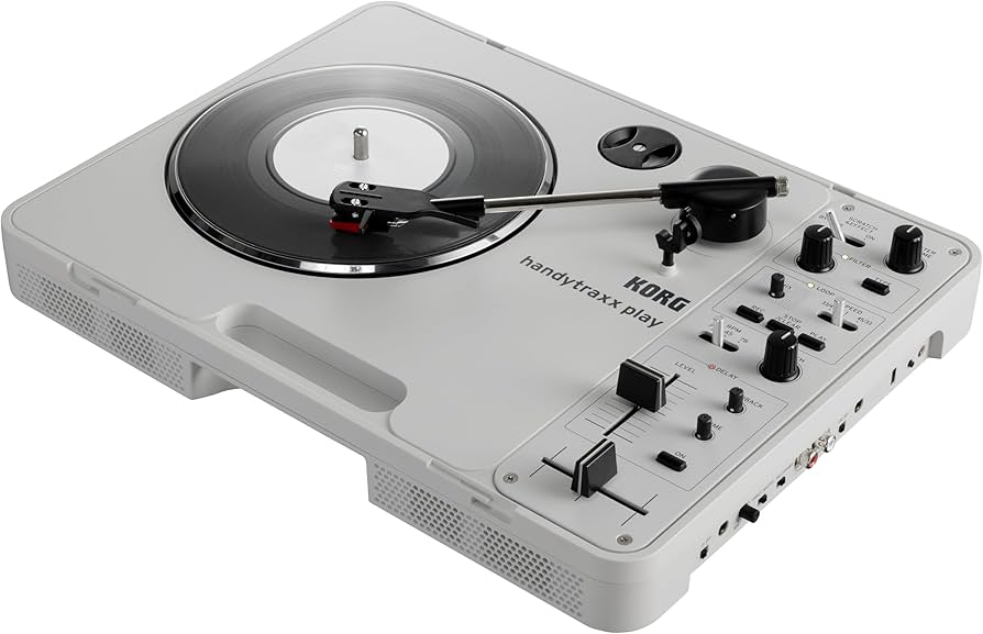 KORG handytraxx play ターンテーブル handytraxx play - PORTABLE RECORD PLAYER | KORG (Japan)