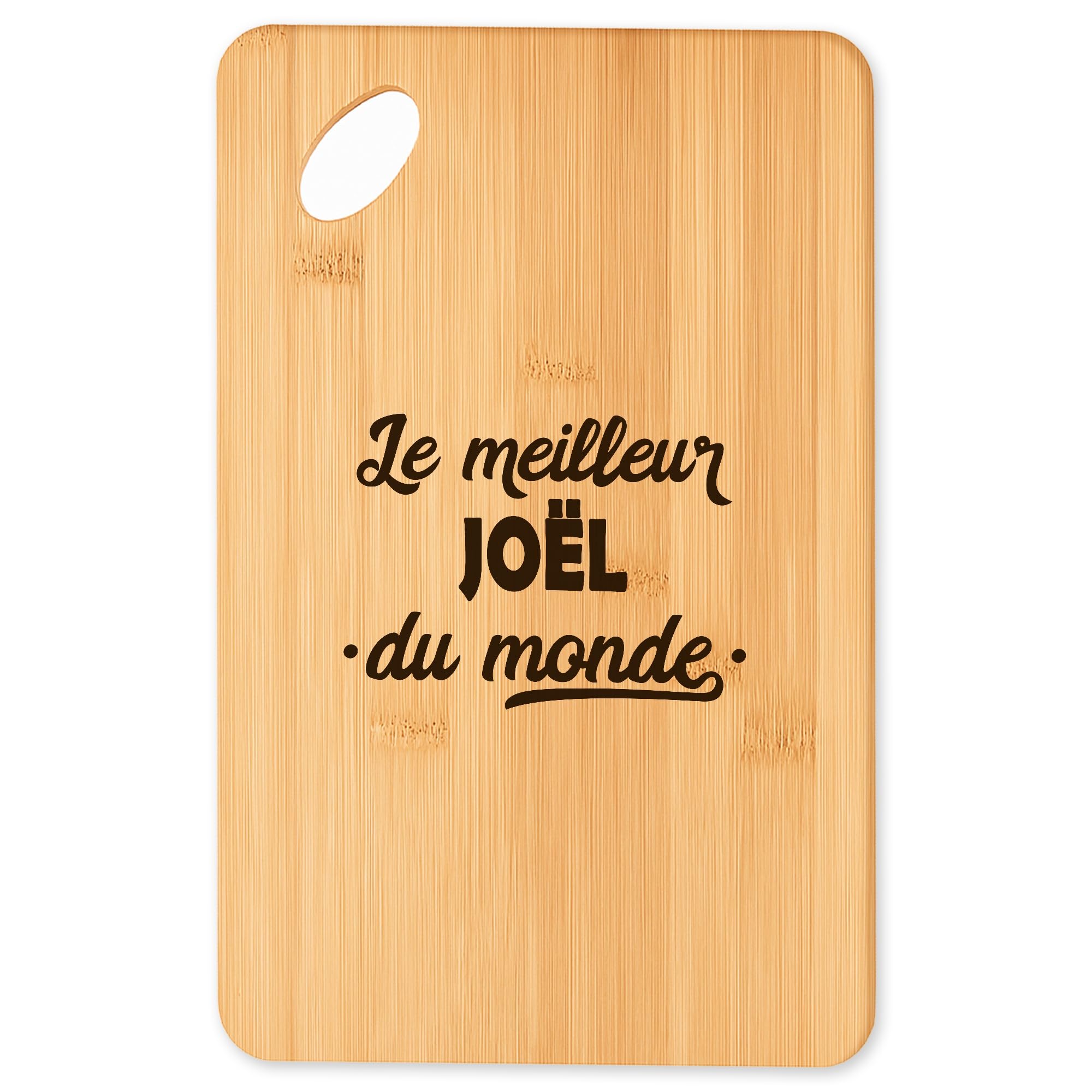 Planche à découper Super Joel 2 en bambou fini les plateaux qui s'usent