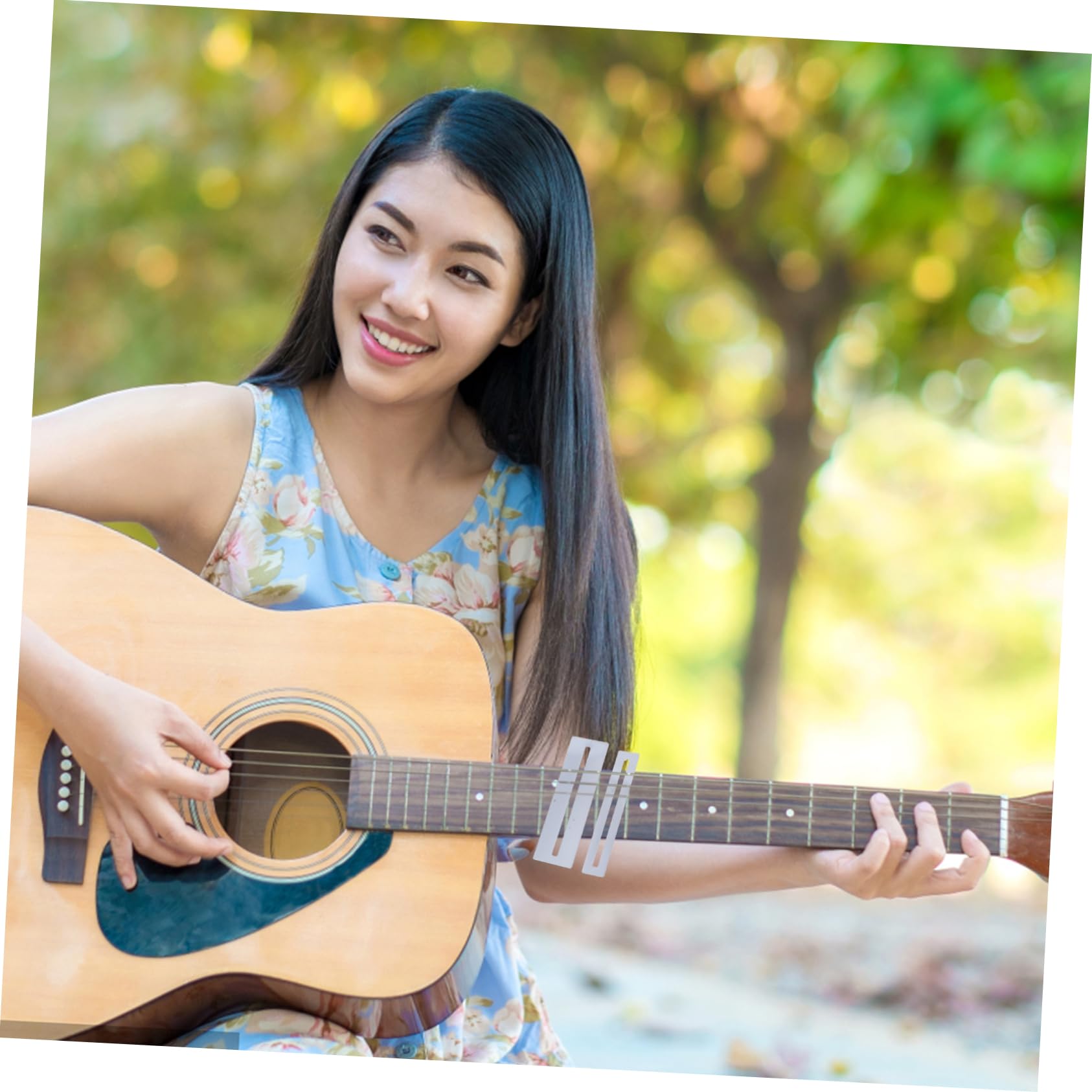 Yardwe 2Set Guitar of Fingerboard Polish Stones Removal Protection Mats for Guitar Maintenance Durable and Safe Fret Polishing Kit