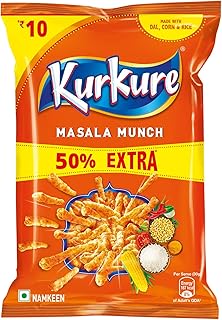 Kurkure Namkeen, Masala Munch, 50g/41.5g