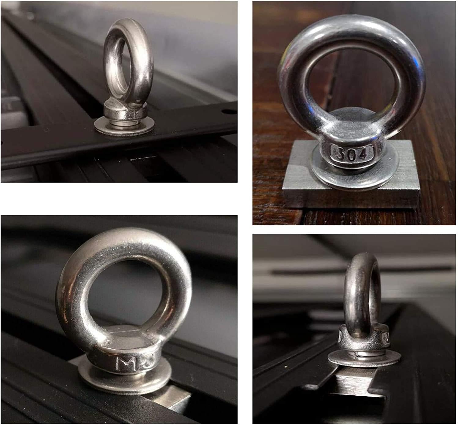 Screws & Bolts Fasteners & Hardware T Bolt Eye Nut tie down kit for T