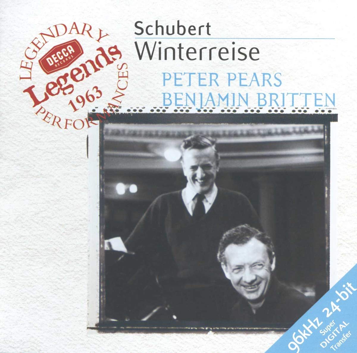 Peter Pears, Franz Schubert, Benjamin Britten - Schubert
