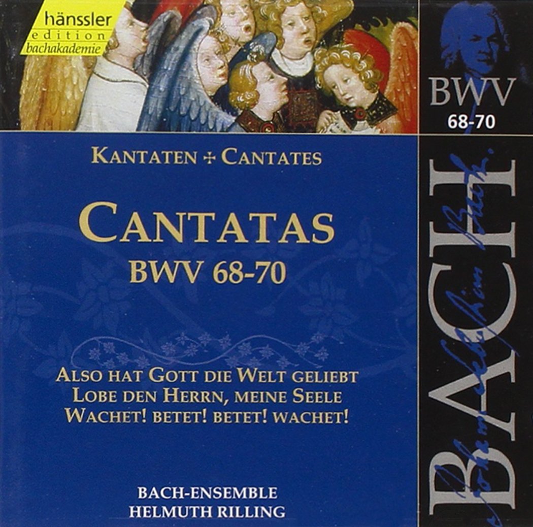 Bach: Cantatas, BWV 68-70 (Edition Bachakademie Vol 22) /Rilling