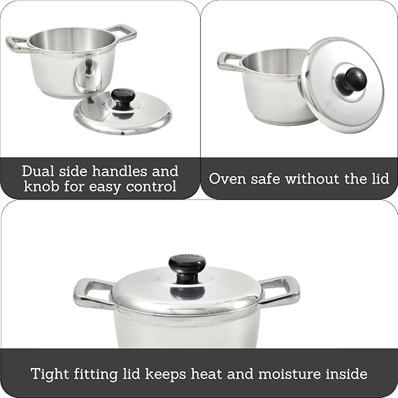 IMUSA 5.8qt H. Cajun Cast Aluminum Dutch Oven