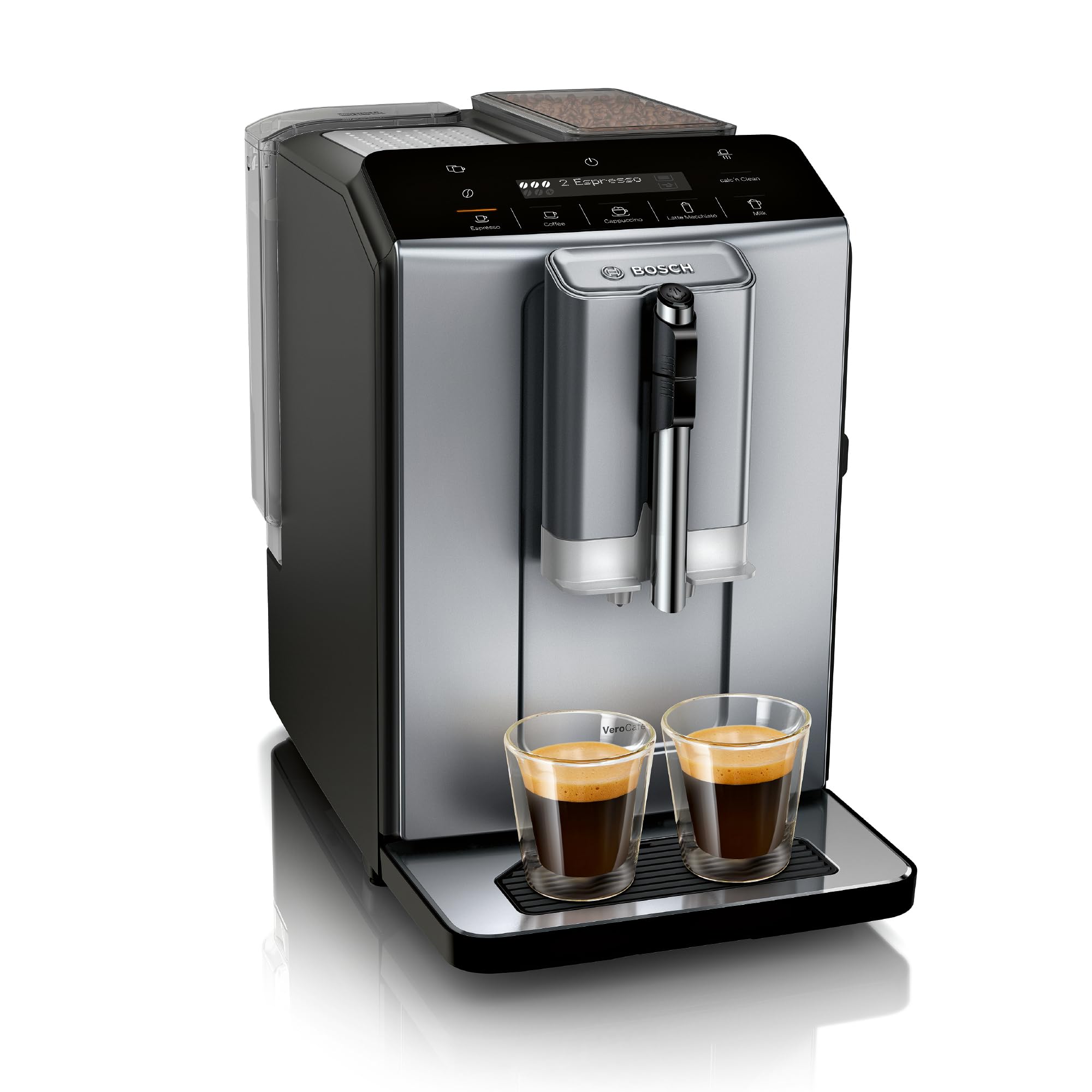 Bosch, Cafetera Superautomática, 6 Niveles Intensidad, Acero, TIE20504