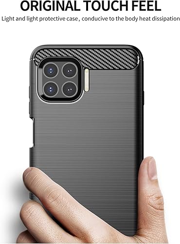 Miniatura 2 de Funda protectora para Motorola Moto One 5G con protector de pantalla HD, TPU suave, delgada, antideslizante, funda protectora para teléfono (TPU