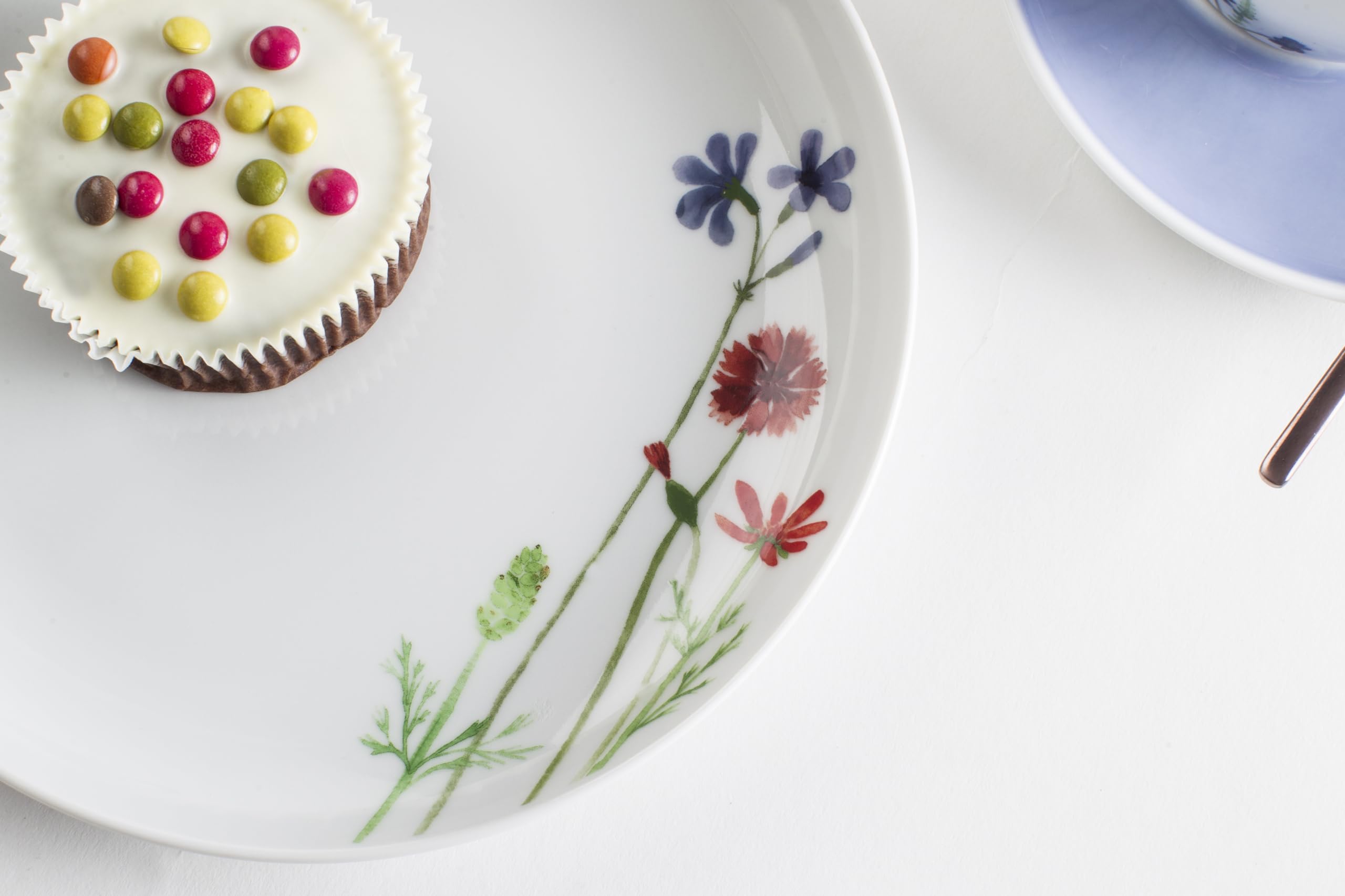 KAHLA 390453A69357C Five Senses Wildblume Kaffeeservice 18tlg. | florales Kaffeeservice für 6 Personen aus Porzellan