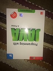 Programming with Java: A Primer eBook : Balagurusamy, E: Amazon.in ...