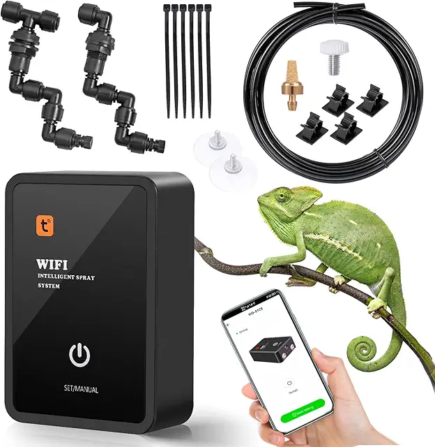 Intelligentes Reptilien-Nebelsystem mit WIFI-Steuerung für Terrarien