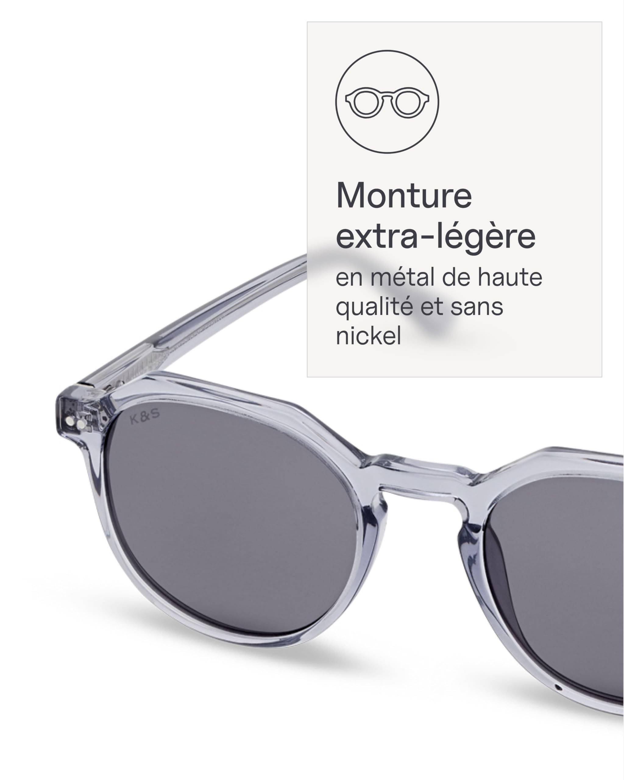 Kapten & Son Lunettes de soleil Manila | Lunettes de soleil pour homme et femme avec protection solaire et protection UV | Forme ronde élégante | unisexes