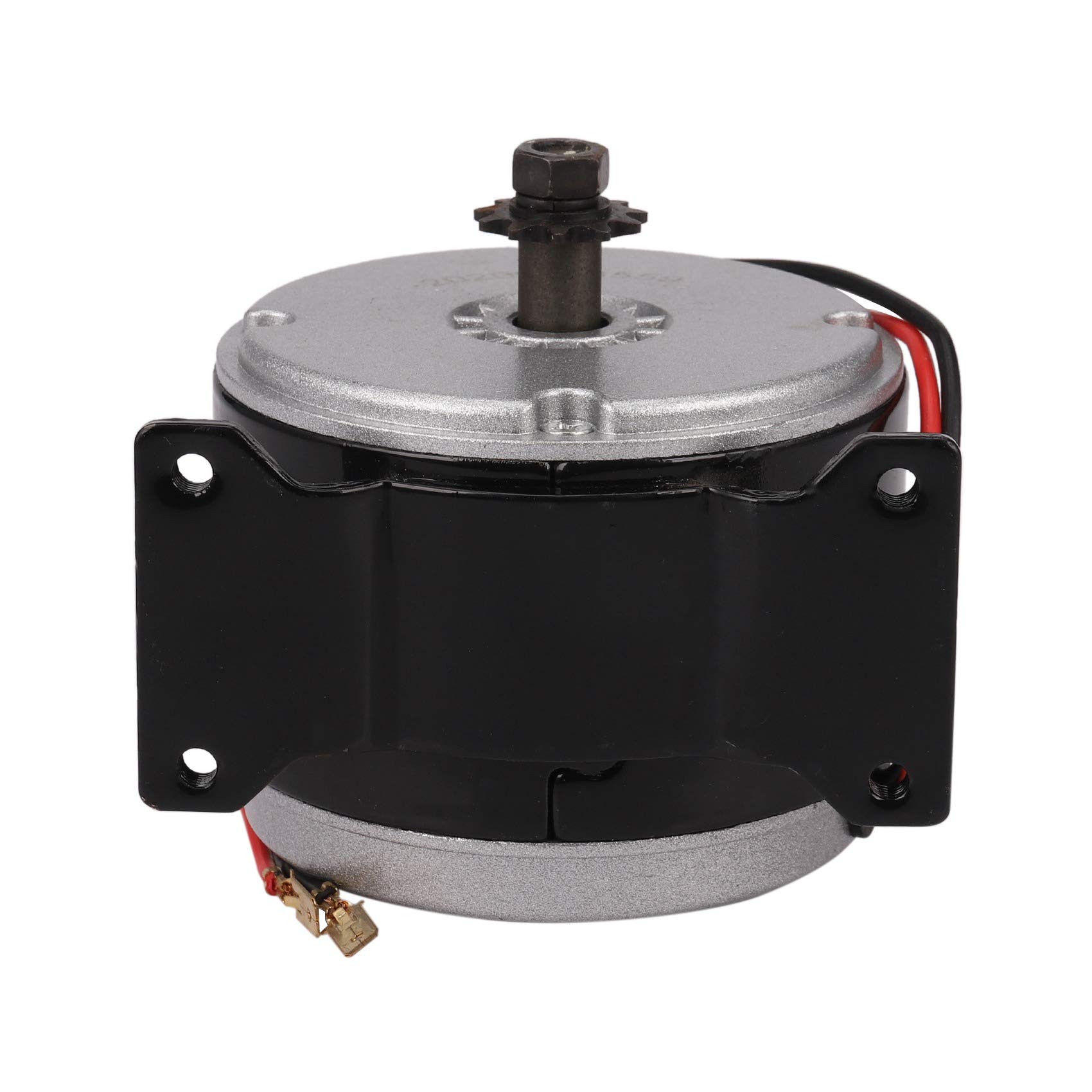 Motor eléctrico cepillado de 24 V, 250 W, 2750 RPM, cadena for patinete eléctrico, control de velocidad, color plateado