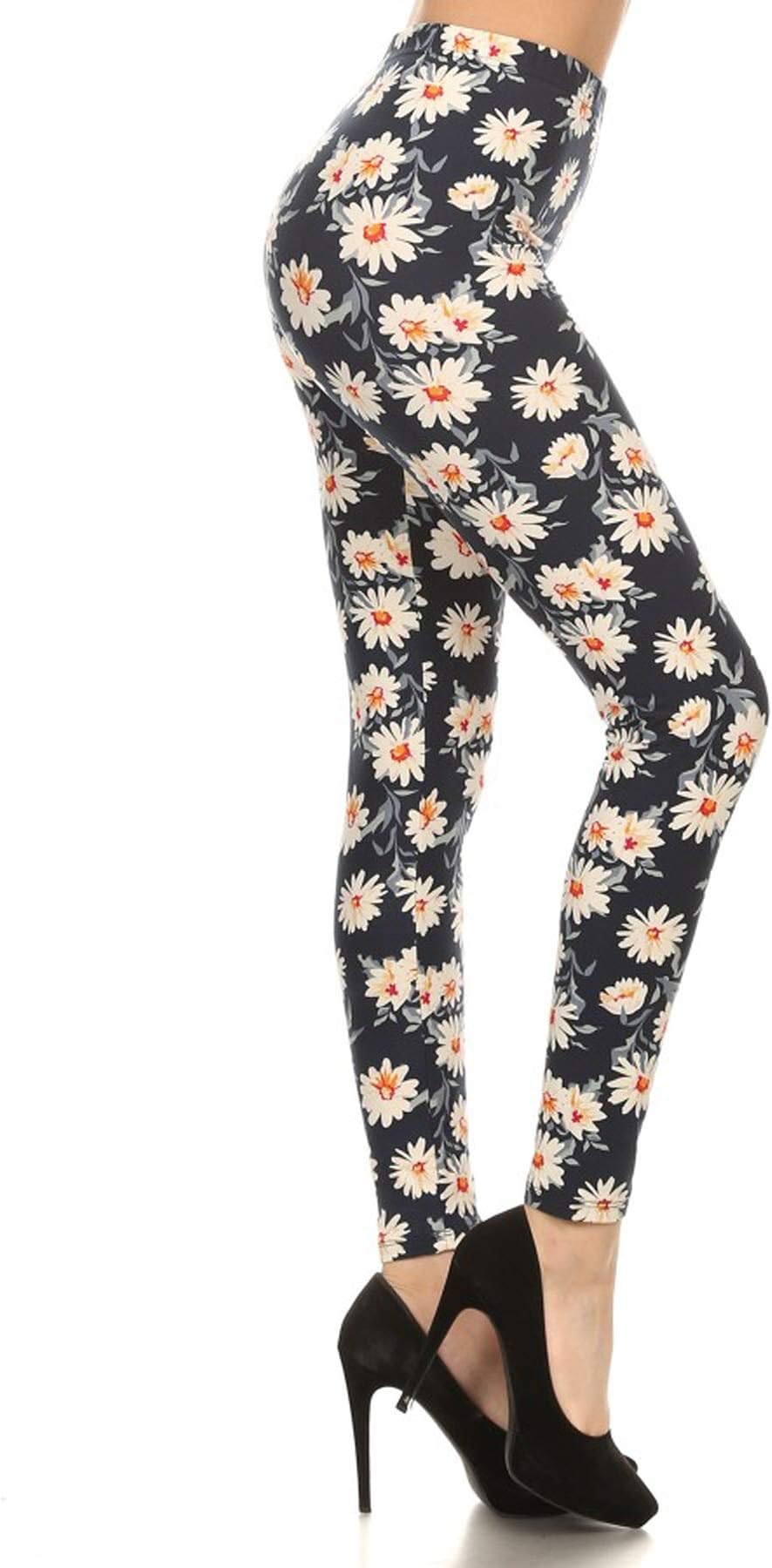 High Waisted Novelty Christmas Holiday Print Leggings for Women (Available in Plus Size)