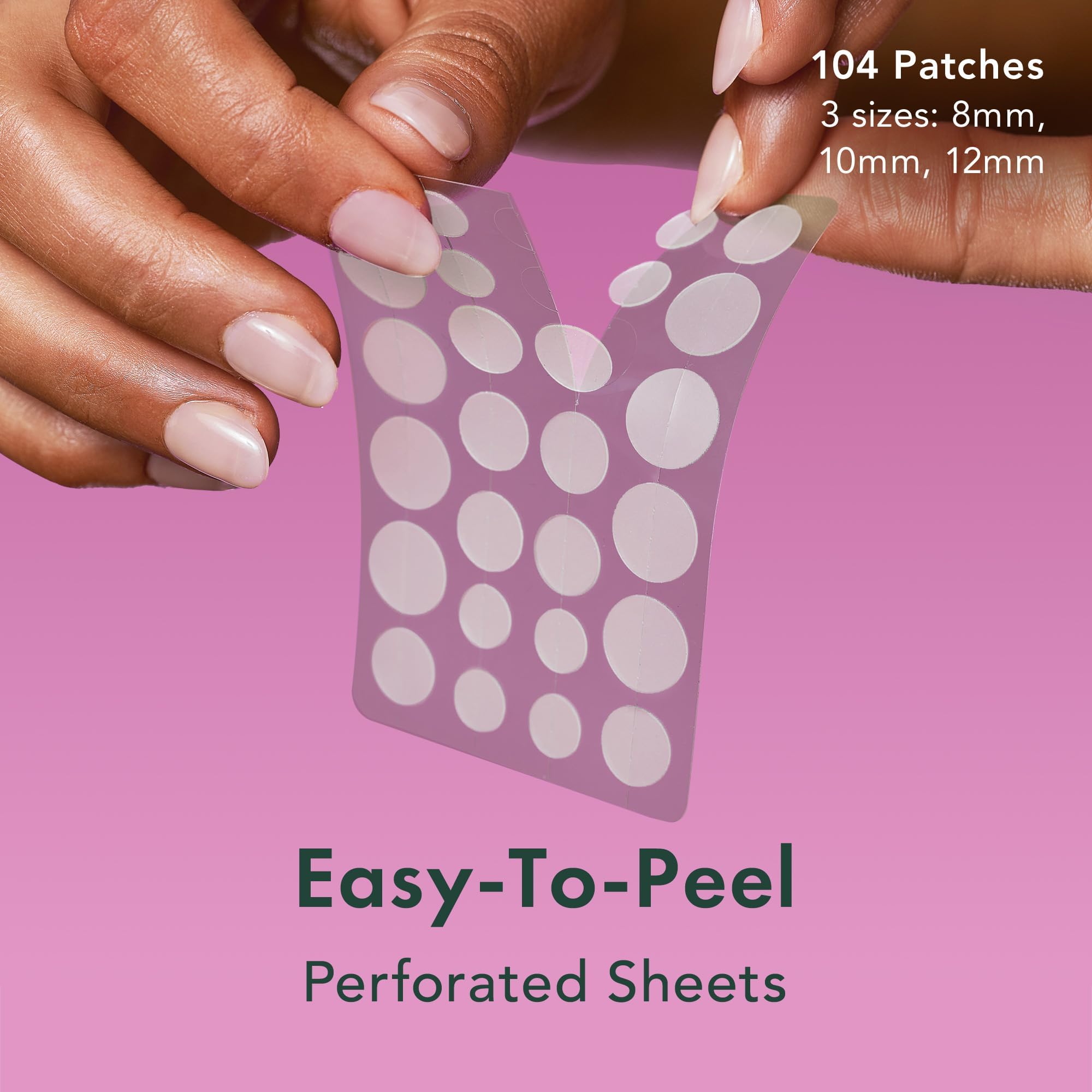 Rael Anti Pickel Patch Tag & Nacht Set- Korean Skincare, Pimple Patches für das Gesicht, Vegan & Tierversuchsfrei / Unsichtbar Patch (96 Stück, 2 Größen) & Über Nacht Patch (104 Stück, 3 Größen)