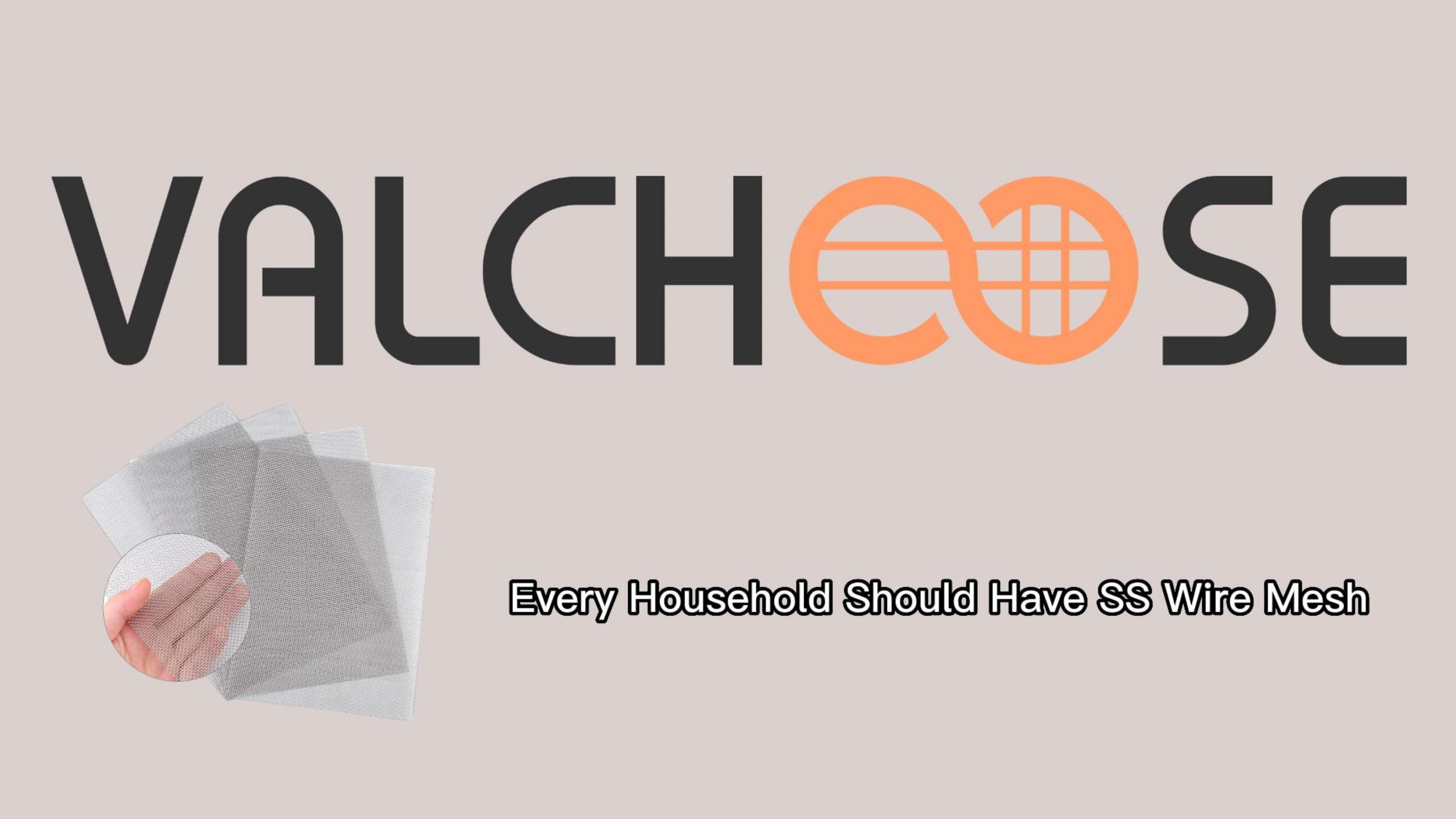 Valchoose 4 Pack Stainless Steel Woven Wire Mesh 11.8"X8.2" on Amazon Live