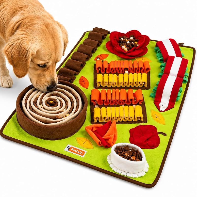 Tapete Olfativo para Cães em Feltro e Fleece Pettain, 81,28 x 50,8 cm