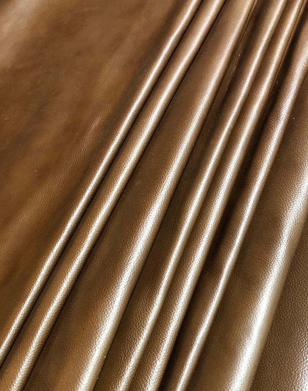 Reed Leather Hides - Cow Skins (12 X 24 Inches 2 Square Foot, Antique Brown)