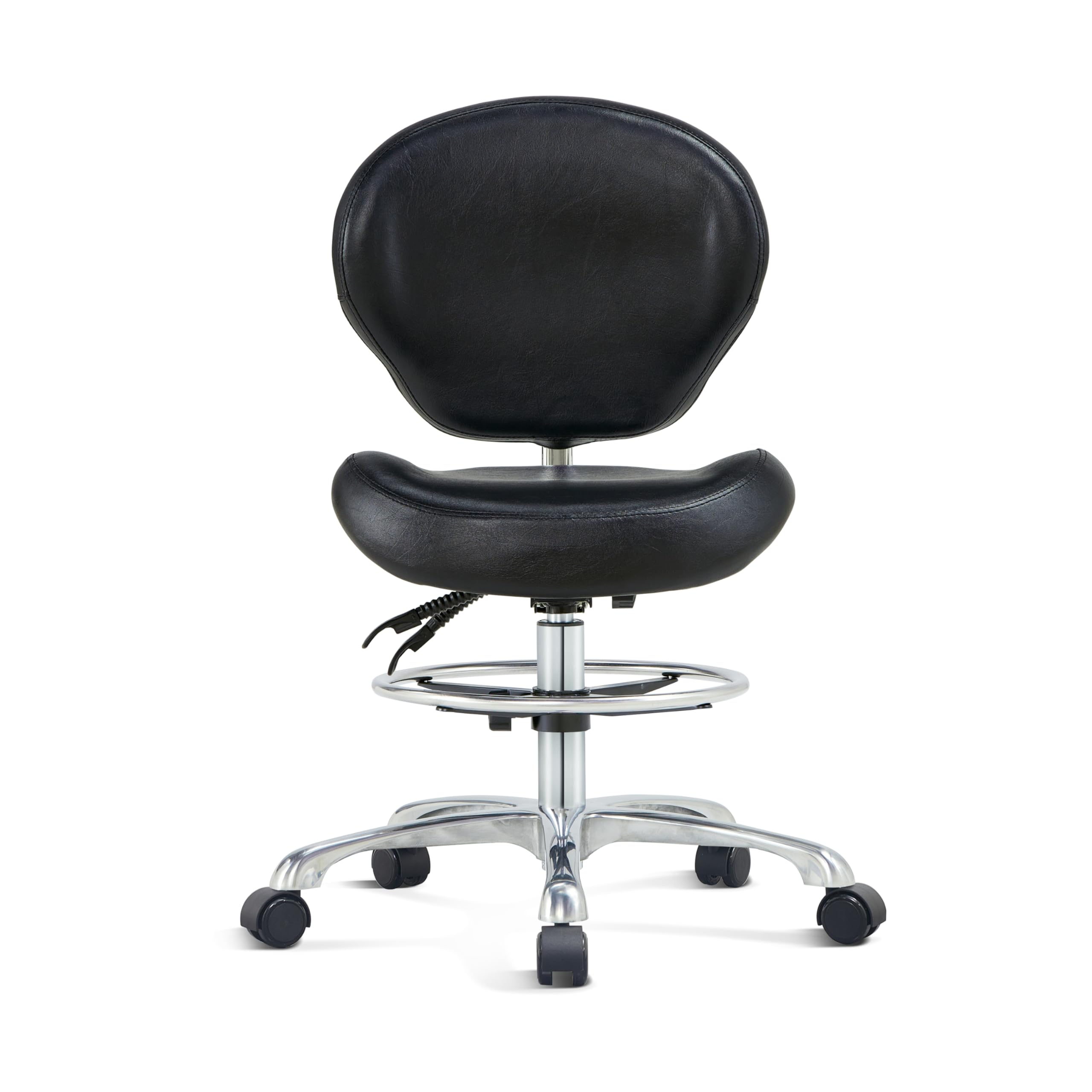 Amazon.com: HNKastela Drafting Stool Rolling Chair with Back