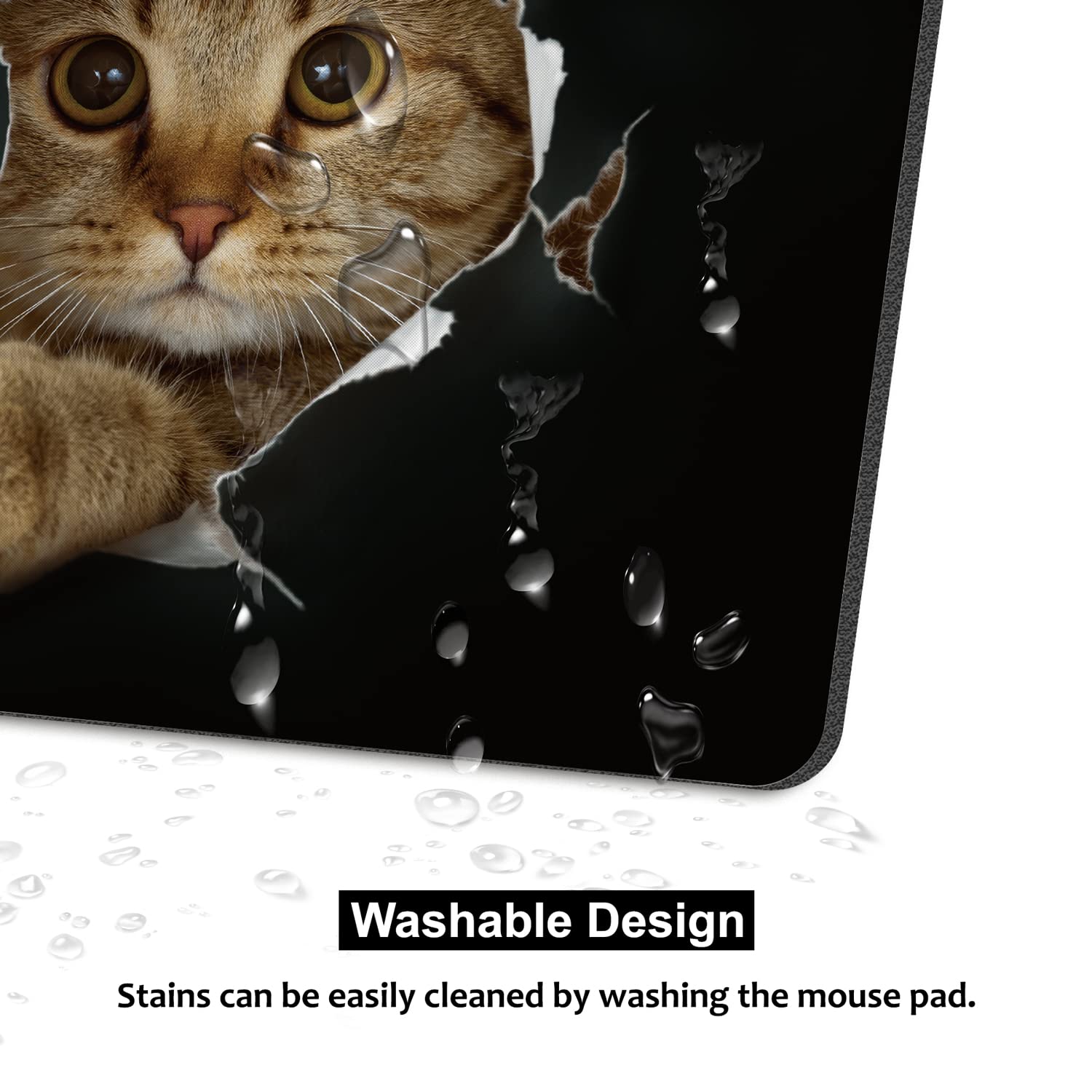 MVP - Tappetino per mouse con base antiscivolo in gomma