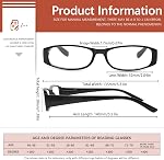 5 Pack Reading Glasses for Women Blue Light Blocking Fashion Spring Hinges Computer Readers Anti UV/Glare Eyeglasses