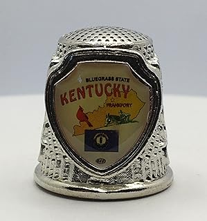 Kentucky State Collectible Souvenir Thimble
