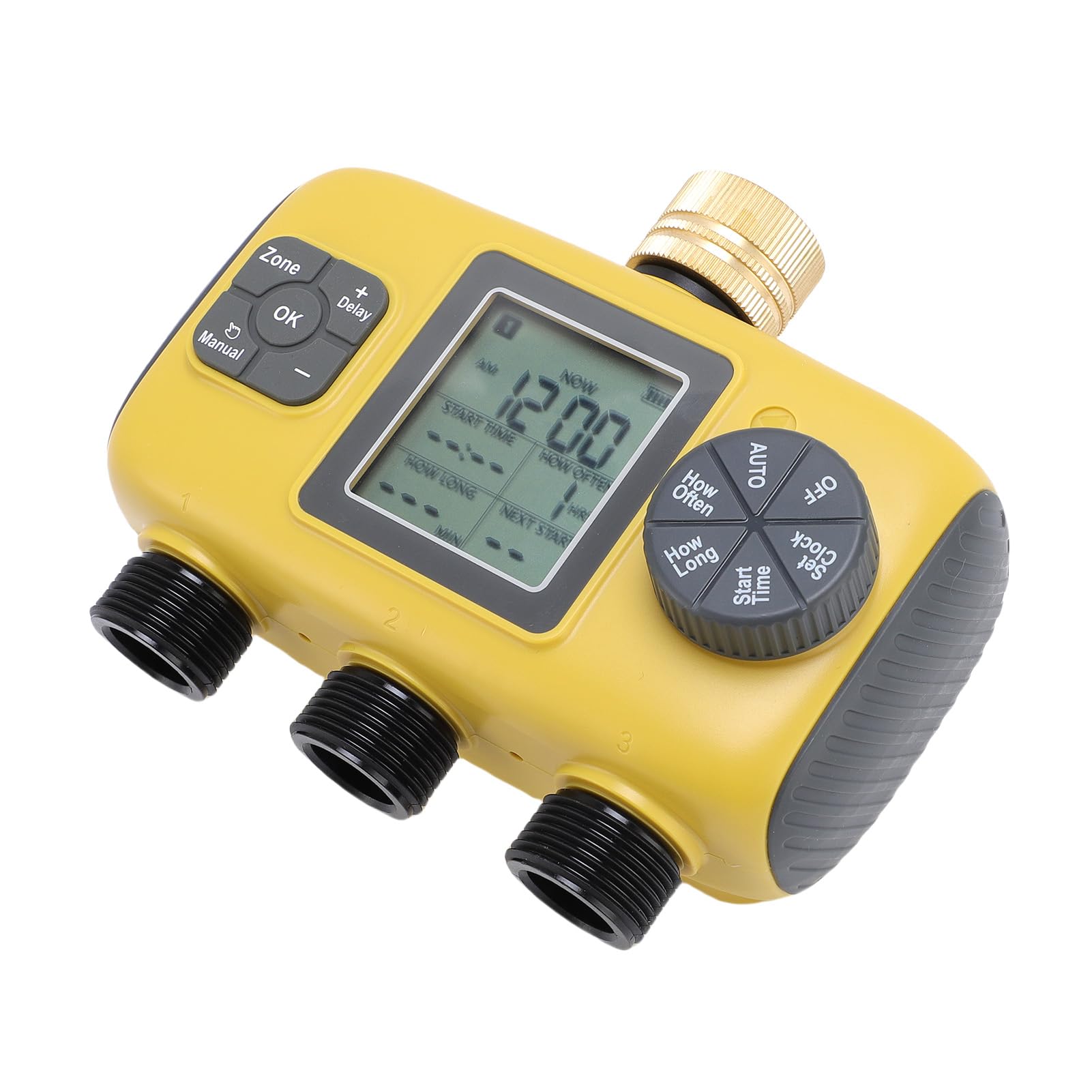 Timer tubo programmabile digitale con funzione di temporizzazione intelligente per irrigazione da giardino all'aperto