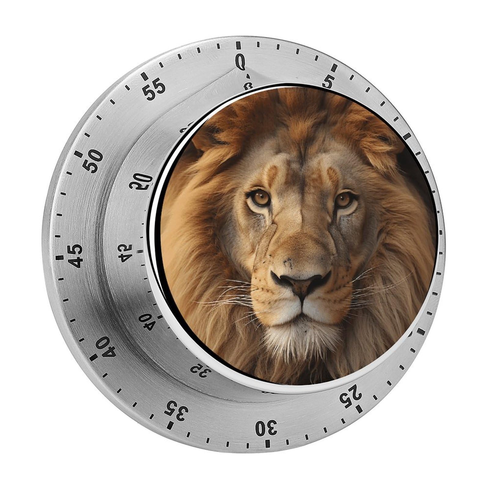 Temporizador digital con imán y alarma potente de león para controlar tu tiempo