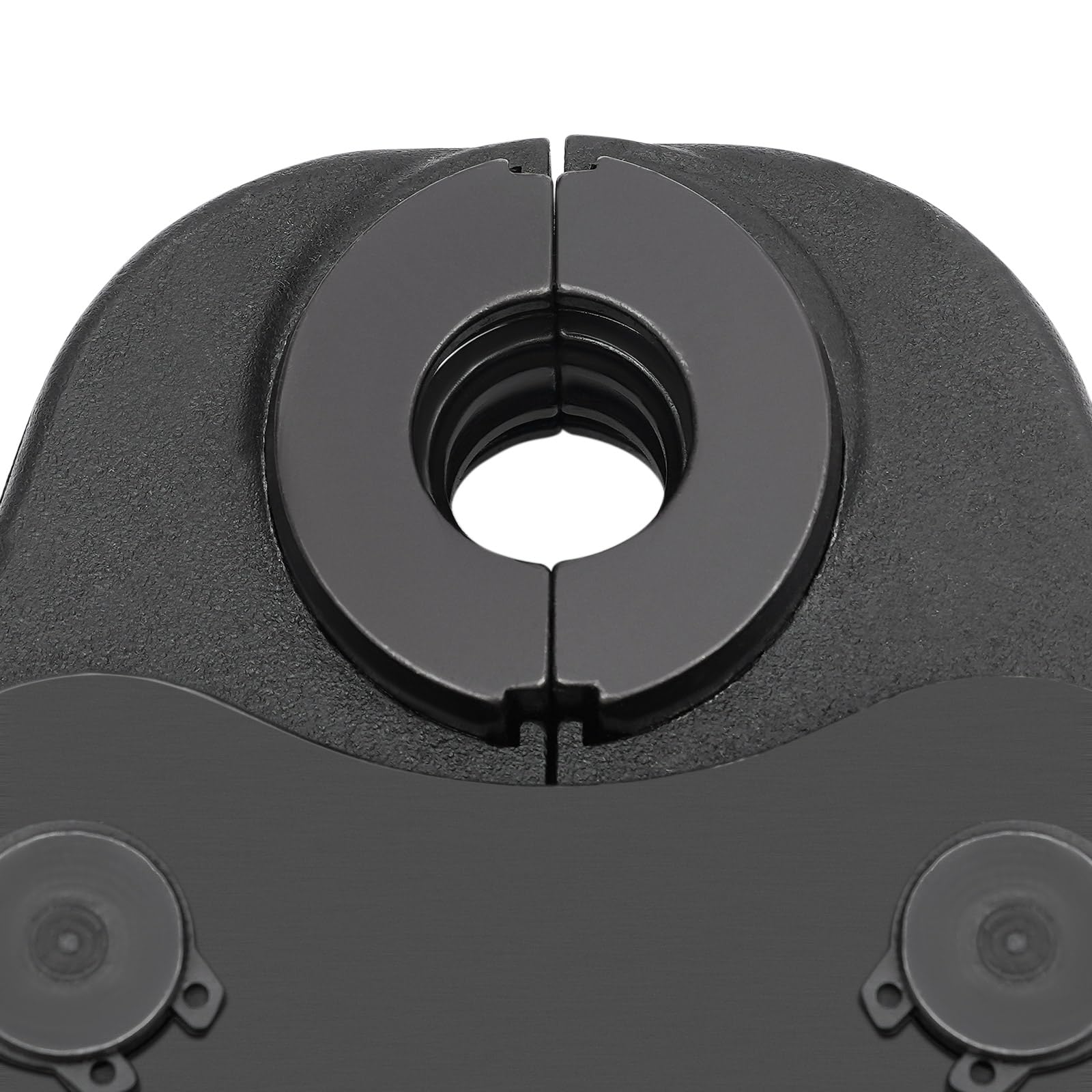 Pinza per schiacciare TH16-32 mm con 4 inserti TH per il collegamento di tubi in alluminio e plastica, tubi PEX, tubi in PB con raccordi in rame, passacavi in acciaio inox, passacavi in rame e