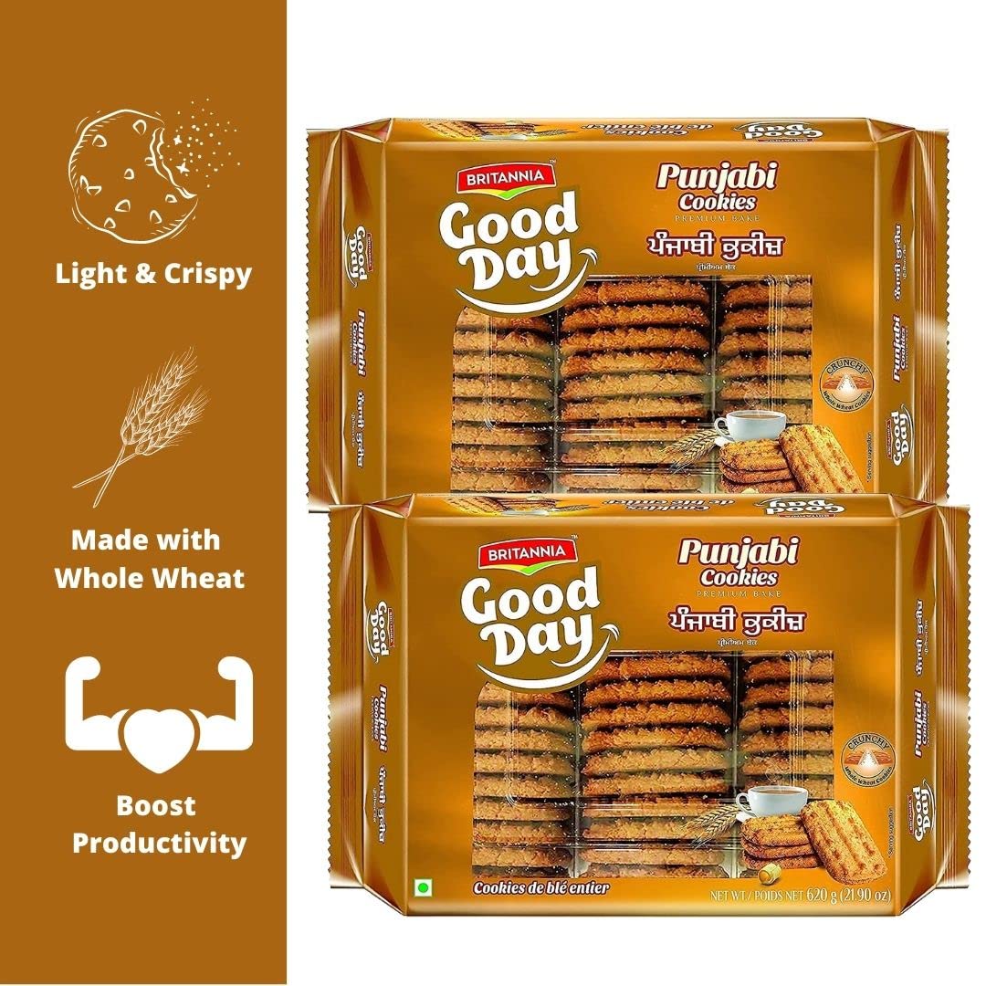 BRITANNIA Prime Tea Value Pack | Cookies & Biscuits Variety Pack | Breakfast & Tea Time Snacks | Healthy, Delicious & Crispy | Treat for Friends & Family (Pack of 14)