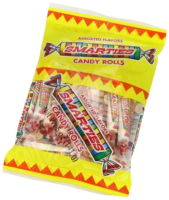 Smarties Candy Rolls, 5 Ounce (Pack of 12)