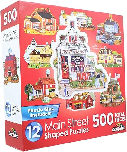 Miniatura 9 de Cra-Z-Art - RoseArt - Home Country - Jingle Bell Sleigh Society - Rompecabezas de 1000 piezas