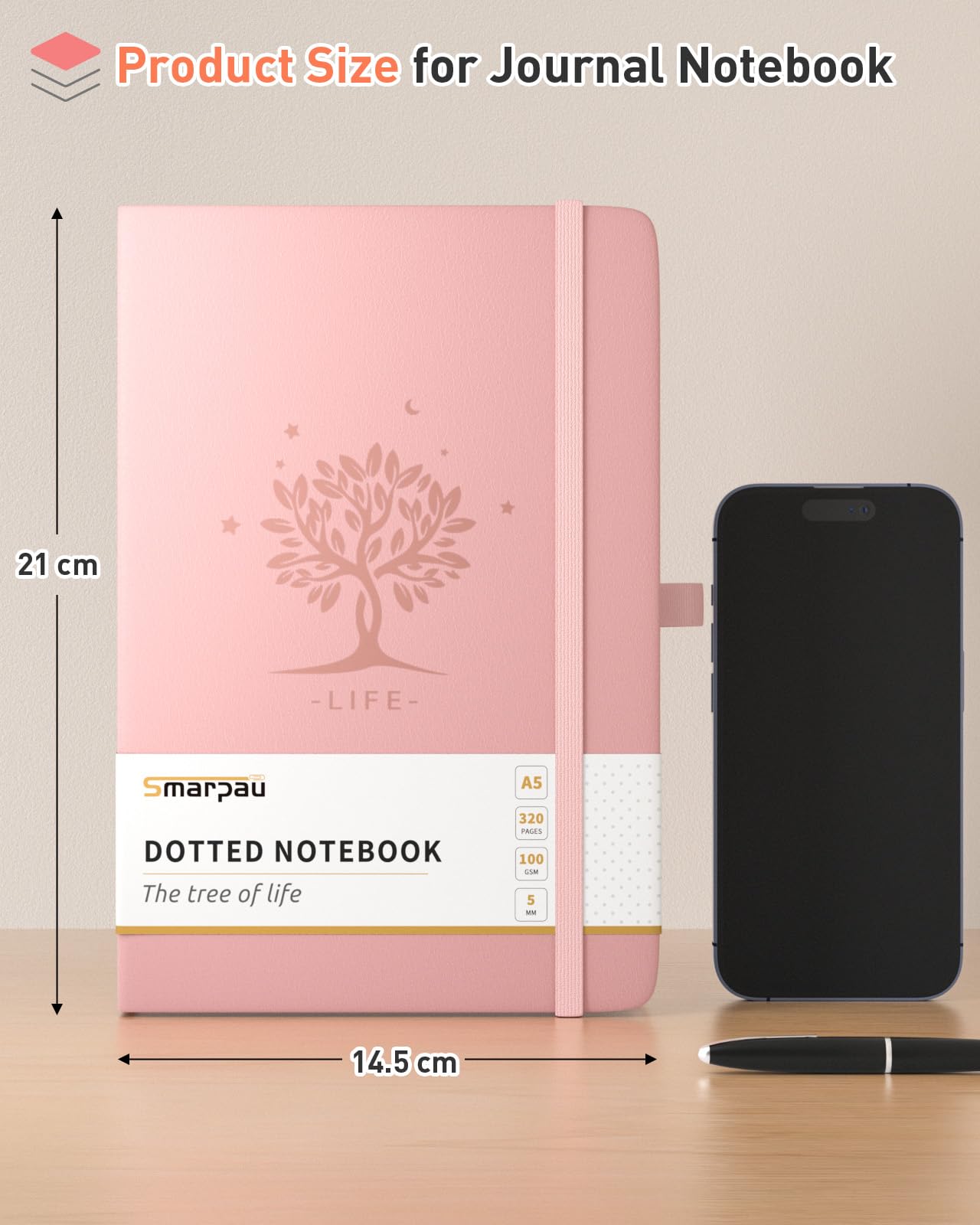 Smarpau A5 Bullet Dotted Journal - Image 2
